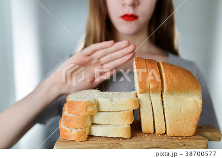 Gluten intolerance and diet concept 38700577