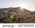 北アルプス・立山の日の出 38700900