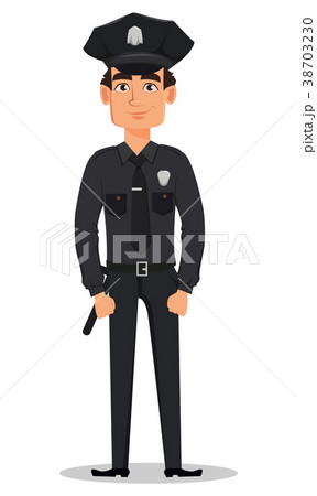 Police Officer Policemanのイラスト素材