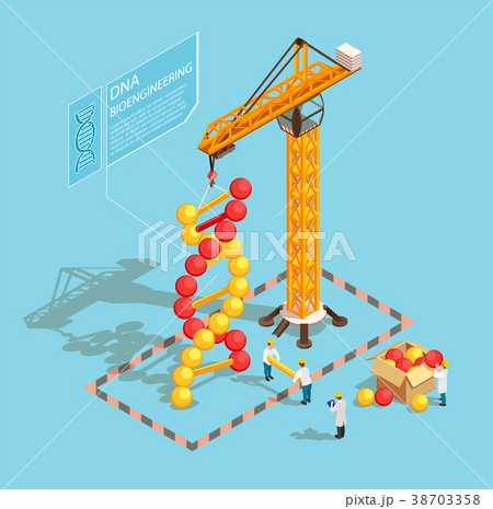 GMO Isometric Composition 38703358