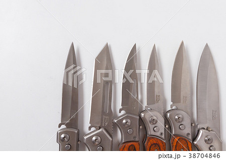 folding blade knife line several lie 38704846