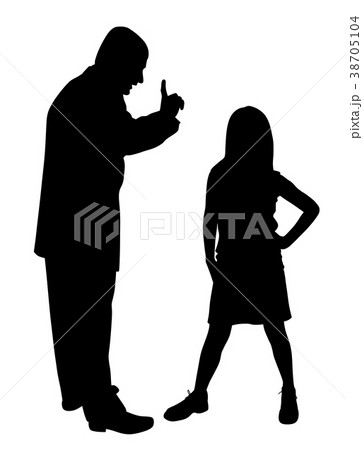 Conflict between father and defiant child Conflict between father and defiant child 38705104