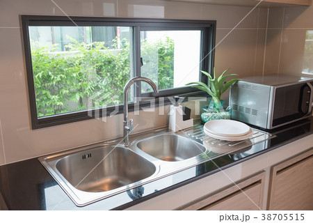 sink with faucet in kitchen room sink with faucet in kitchen room 38705515