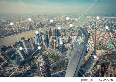 network and connection concept network and connection concept 38705570