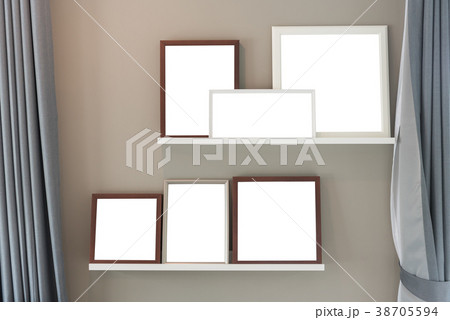 modern blank picture frame 38705594