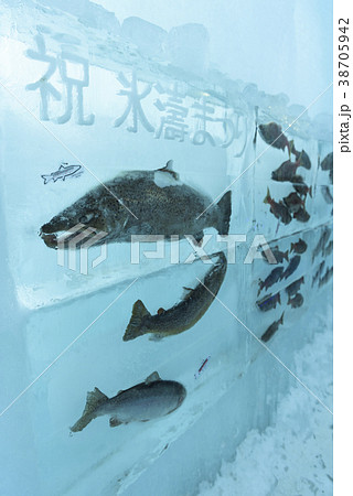 支笏湖氷濤まつり 支笏湖氷濤まつり 38705942