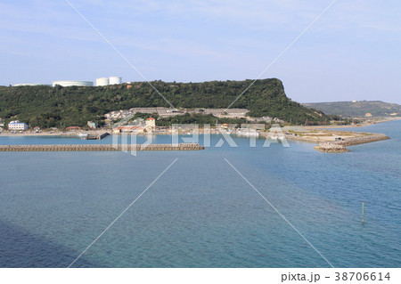 浜比嘉島から平安座島を見た景色 38706614