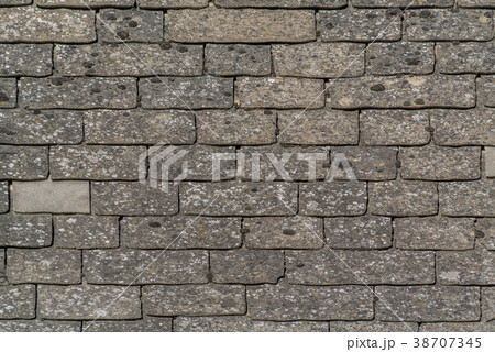 英国　イギリス　家の屋根　瓦 38707345