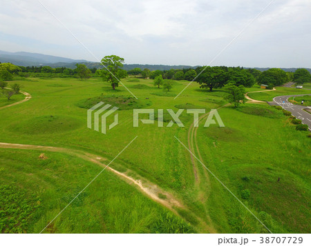 西都原風土記の丘の上空 38707729