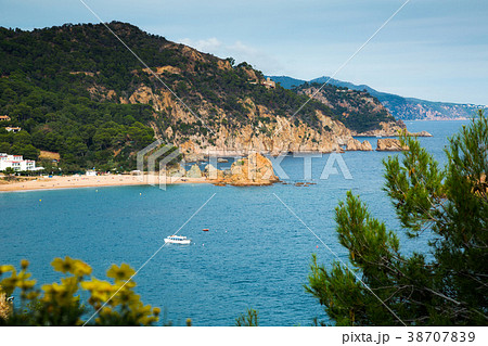 Costa Brava coastline Costa Brava coastline 38707839