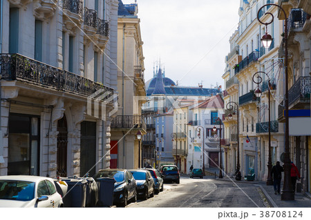 Image of Bezier city historical streets and building 38708124
