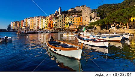 Image of Portovenere in La Spezia of Italy 38708204