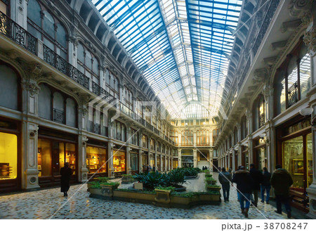 View historical building Gallery Subalpina, Turin, Italy 38708247