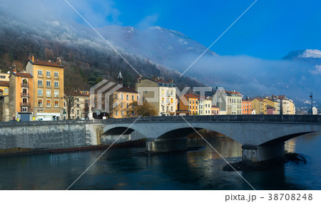 Cityscape of Grenoble, France 38708248