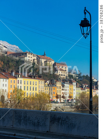 Cityscape of Grenoble, France 38708286