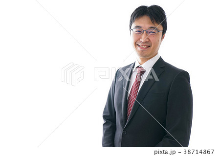 笑顔のビジネスマン 38714867