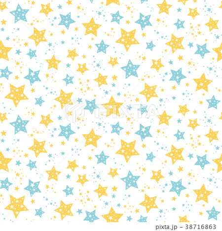 Stars moving cheerfully(Pattern swatch) Stars moving cheerfully(Pattern swatch) 38716863
