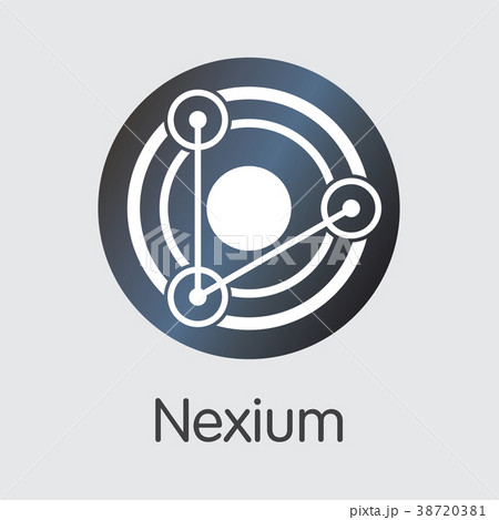 Nexium Crypto Currency - Vector Colored Logo. 38720381