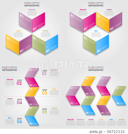 Business infographics design elements template Business infographics design elements template 38722132