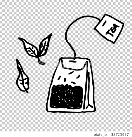 ティーバッグのイラスト素材
