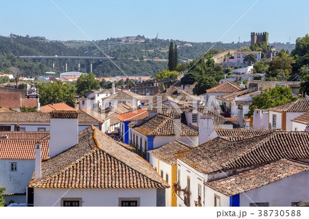 The ancient streets and houses of Portuguese 38730588