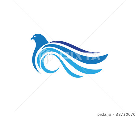 Wing Falcon Logo Template vector Wing Falcon Logo Template vector 38730670