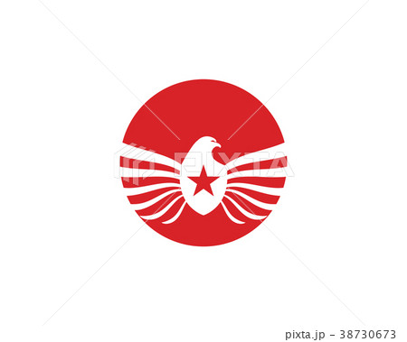 Wing Falcon Logo Template vector Wing Falcon Logo Template vector 38730673