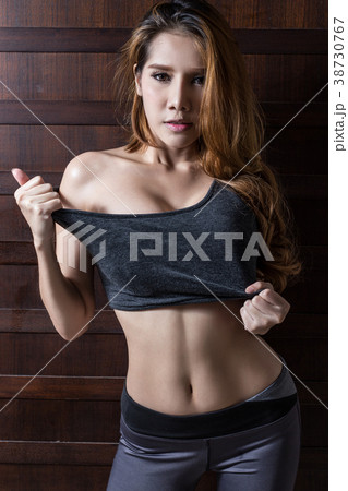 Beautiful asian woman 38730767