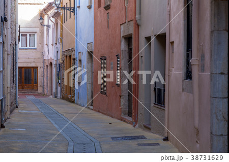 Beautiful old stone houses in Spain 38731629