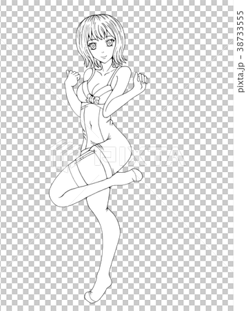 內衣的女人 38733555