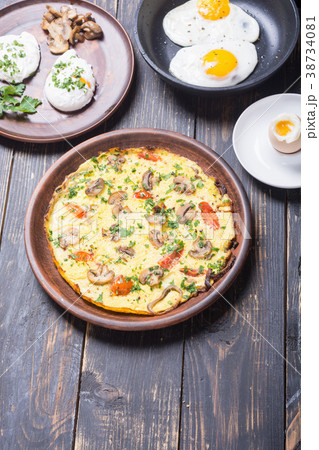 Various of cooking eggs Various of cooking eggs 38734081