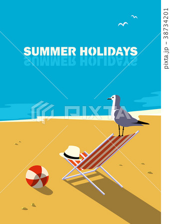 Summer holidays poster 38734201