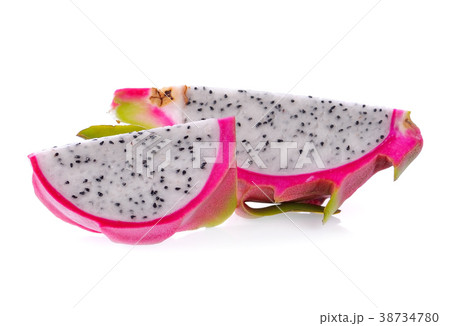 Dragon Fruit isolated on white background Dragon Fruit isolated on white background 38734780