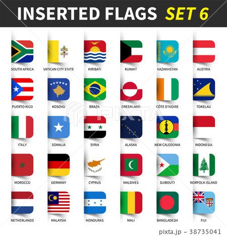 All flags of the world set 6 . All flags of the world set 6 . 38735041