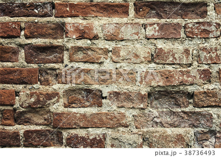 Old grunge brick wall background 38736493