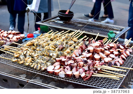 明洞の屋台料理 38737063