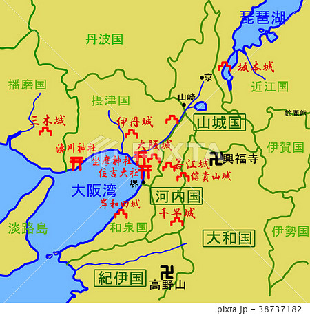 河内国 室町時代 地図 河内国 室町時代 地図 38737182