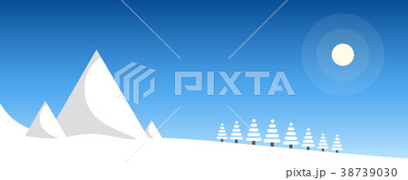 Winter day in the mountains 38739030