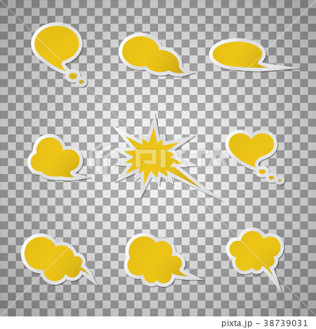 Speech bubbles Speech bubbles 38739031