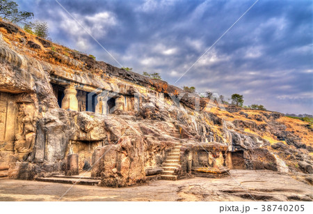 Ellora cave 20. UNESCO world heritage site in 38740205