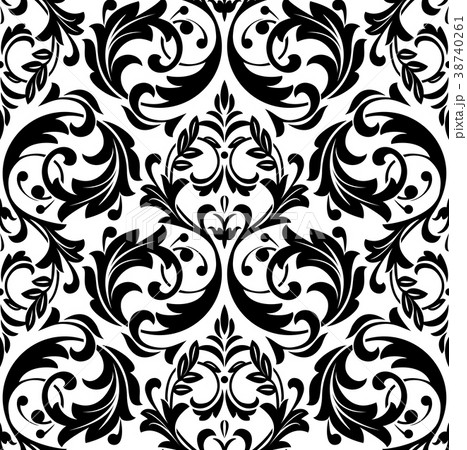 Wallpaper in the style of Baroque. A seamless  38740261