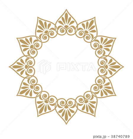 Decorative frame. Elegant vector element Decorative frame. Elegant vector element 38740789