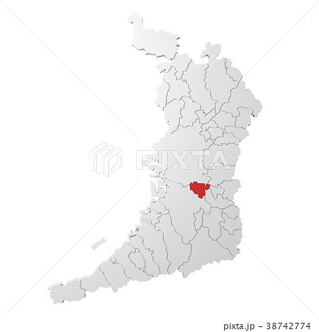 大阪府 松原市のイラスト素材