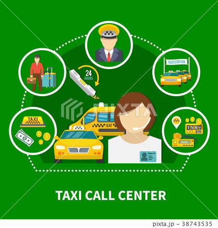 Call Center Taxi Composition 38743535