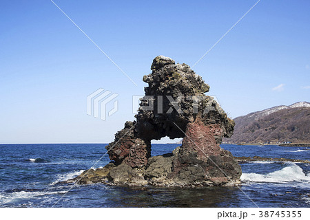 窓岩　せたな町 38745355