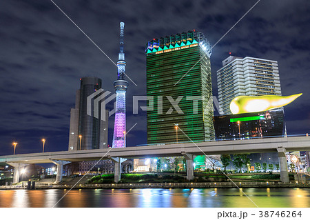 東京スカイツリー 春限定ライトアップ「舞」 東京スカイツリー 春限定ライトアップ「舞」 38746264