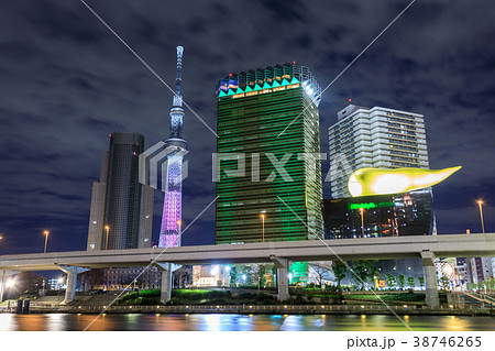 東京スカイツリー 春限定ライトアップ「舞」 東京スカイツリー 春限定ライトアップ「舞」 38746265
