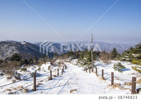 智異山 山清郡 冬 38746823