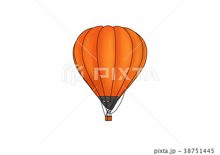Hot air balloon isolated on white background. Hot air balloon isolated on white background. 38751445