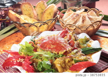 fried crab fried crab 38753655